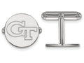 LogoArt Sterling Silver Georgia Institute Of Technology Cuff Links