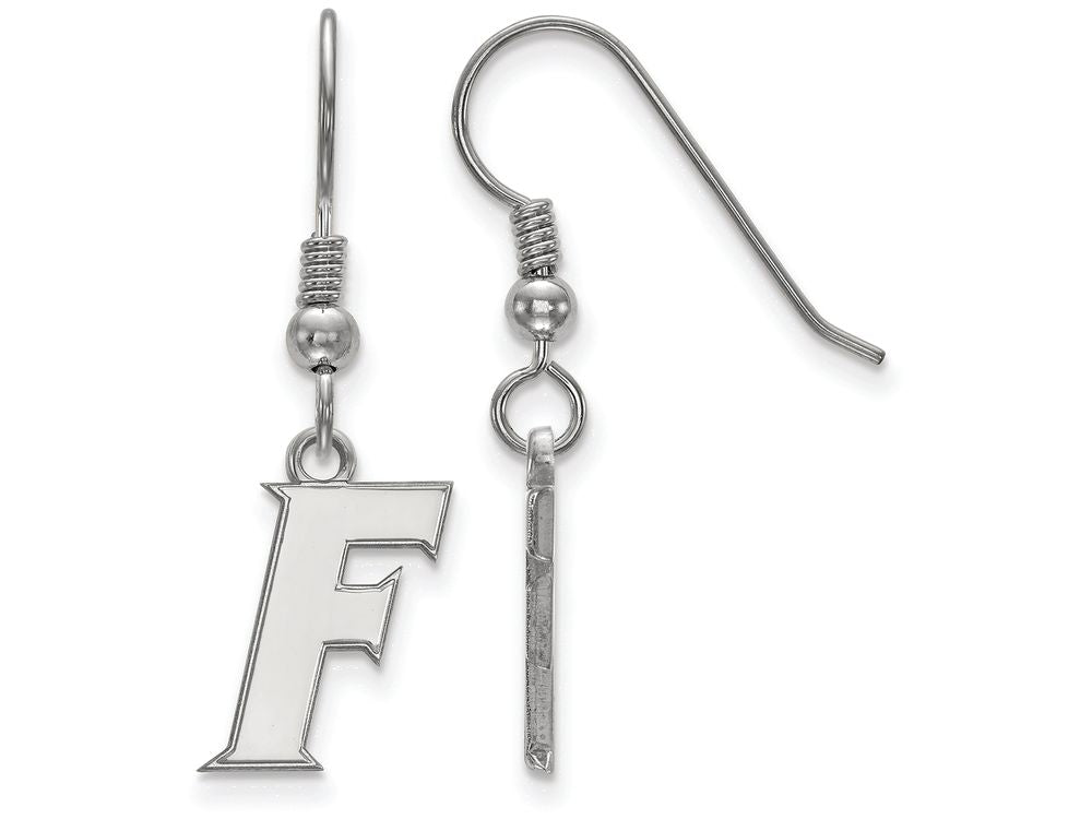 LogoArt Sterling Silver University Of Florida Small Dangle Earrings Wire