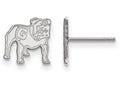 LogoArt Sterling Silver University Of Georgia Xs Post Earrings