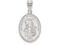 LogoArt Sterling Silver University Of South Carolina Large Crest Pendant Necklace