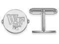 LogoArt Sterling Silver Wake Forest University Cuff Links