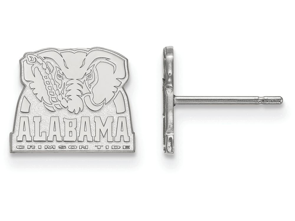 LogoArt Sterling Silver University Of Alabama Xs Post Earrings