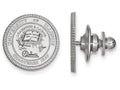 LogoArt Sterling Silver University Of Illinois Crest Lapel Pin