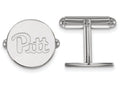 LogoArt Sterling Silver University Of Pittsburgh Cuff Links
