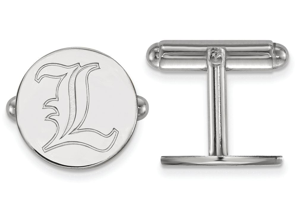 LogoArt Sterling Silver University Of Louisville Cuff Link