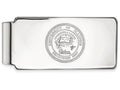 Logoart 925 Sterling Silver University Of Illinois Crest Money Clip