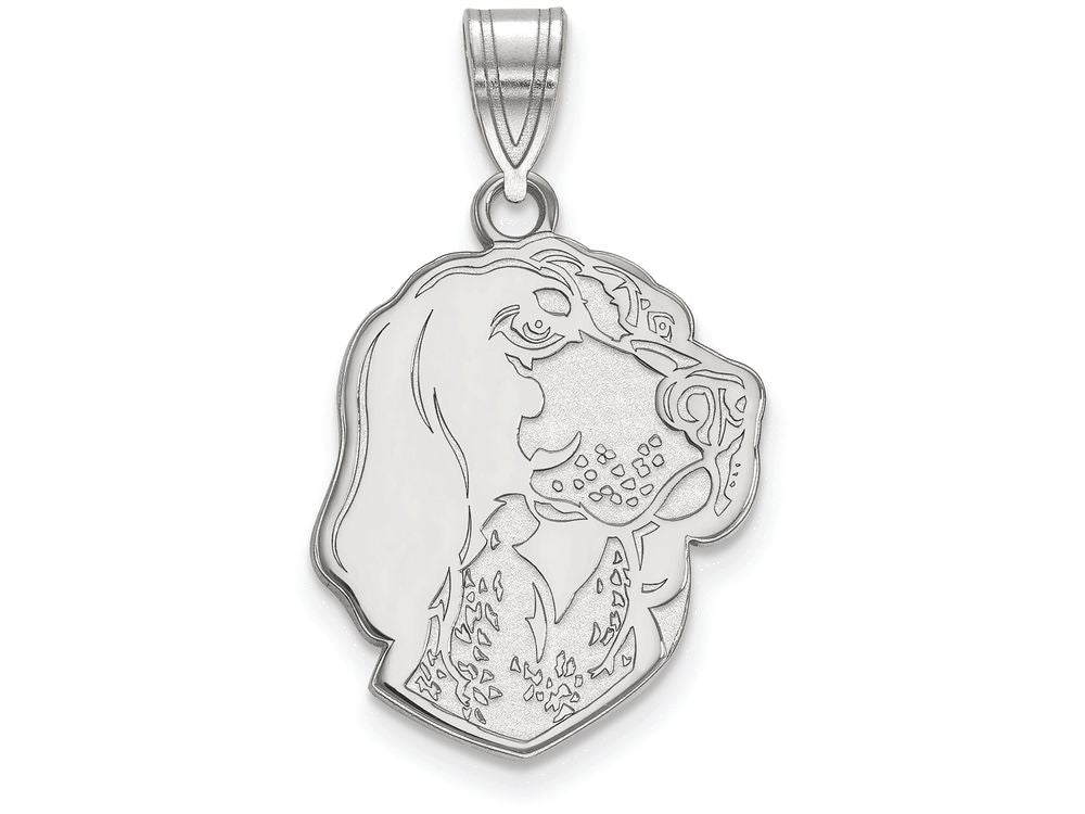 LogoArt Sterling Silver University Of Tennessee Large Pendant Necklace