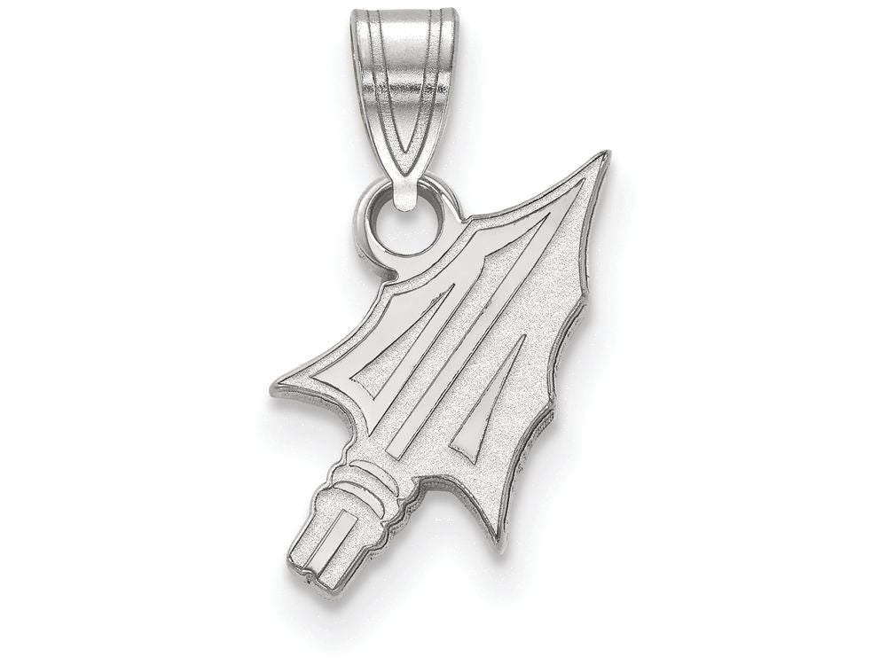 LogoArt Sterling Silver Florida State University Small Pendant Necklace