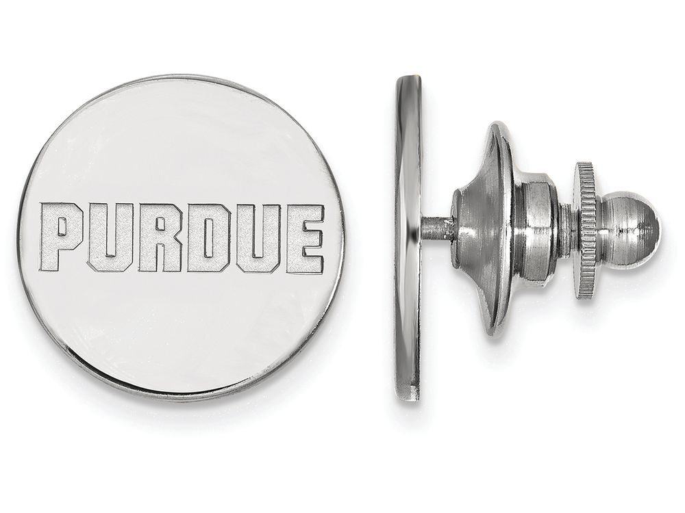 LogoArt Sterling Silver Purdue Lapel Pin