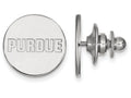 LogoArt Sterling Silver Purdue Lapel Pin