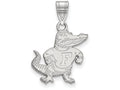 LogoArt Sterling Silver University Of Florida Medium Pendant Necklace