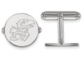 LogoArt Sterling Silver University Of Kansas Cuff Link