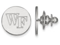 LogoArt Sterling Silver Wake Forest University Lapel Pin
