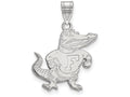 LogoArt Sterling Silver University Of Florida Large Pendant Necklace