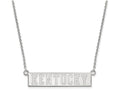 LogoArt Sterling Silver University Of Kentucky Small Pendant Necklace
