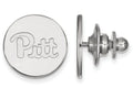 LogoArt Sterling Silver University Of Pittsburgh Lapel Pin