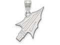 LogoArt Sterling Silver Florida State University Large Pendant Necklace