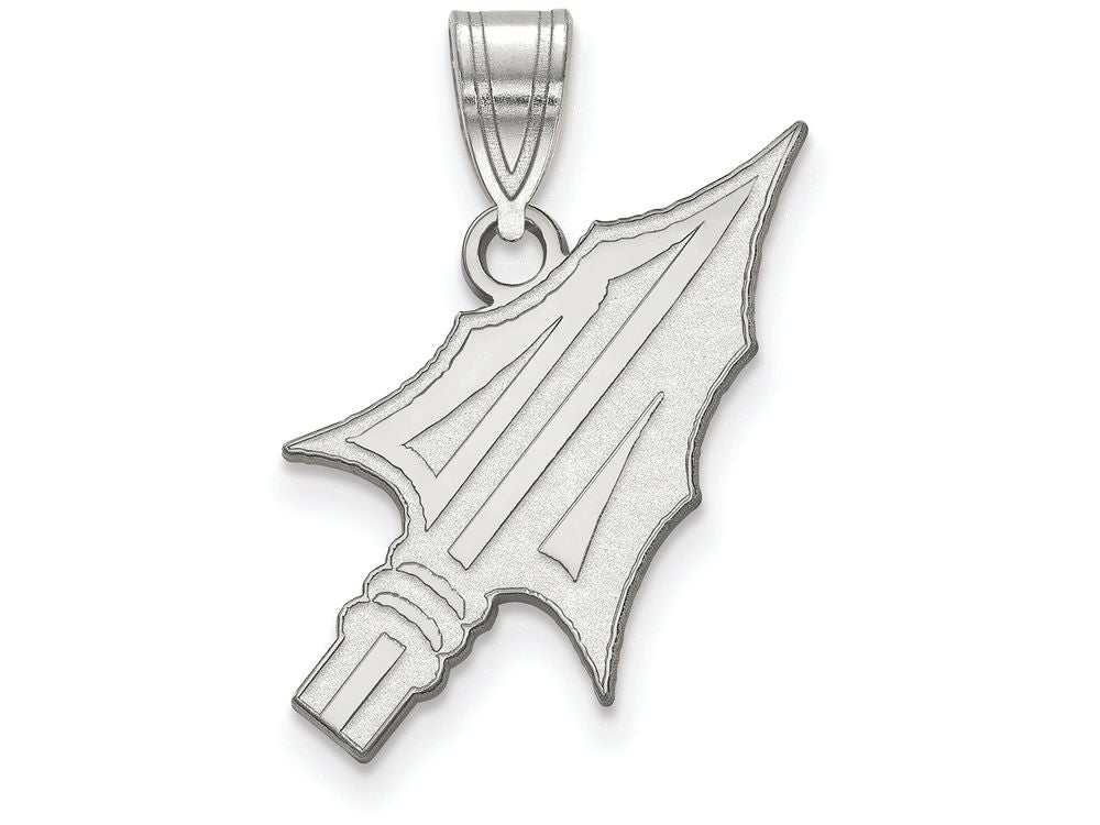 LogoArt Sterling Silver Florida State University Large Pendant Necklace