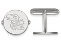 LogoArt Sterling Silver University Of Kansas Cuff Link