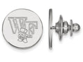 LogoArt Sterling Silver Wake Forest University Lapel Pin
