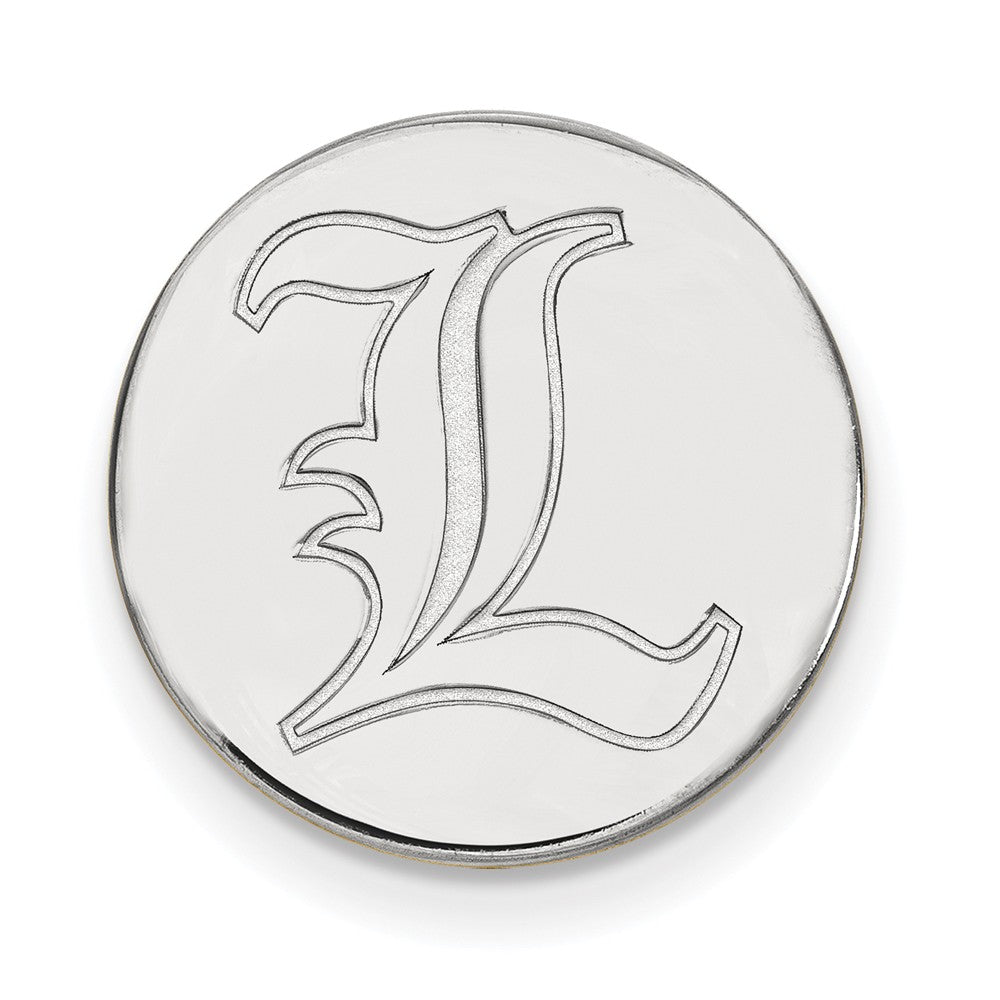 LogoArt Sterling Silver Michigan State University Medium Enamel Disc Pendant Necklace