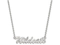 LogoArt Sterling Silver University Of Kentucky Medium Pendant Necklace