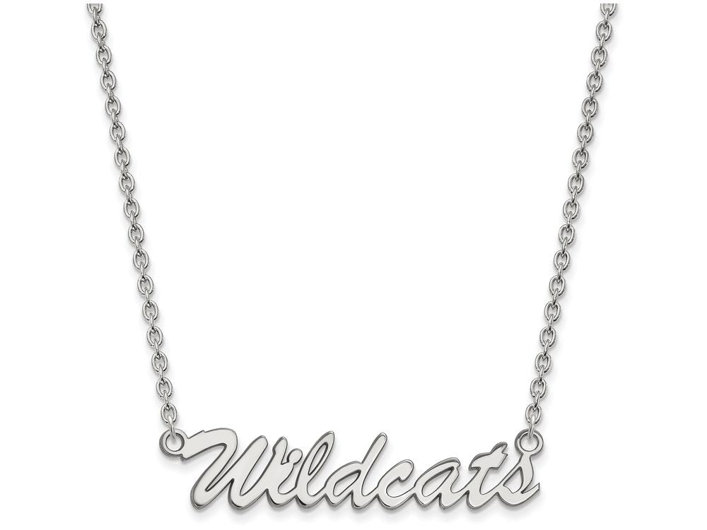 LogoArt Sterling Silver University Of Kentucky Medium Pendant Necklace