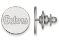 LogoArt Sterling Silver University Of Florida Lapel Pin