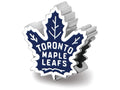 Logoart 925 Sterling Silver Toronto Maple Leafs toronto Maple Leafs On Maple Leaf Enameled Extruded Bead