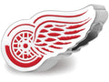 Logoart 925 Sterling Silver Detroit Red Wings Red Wing winged Wheel Enameled Extruded Logo Bead