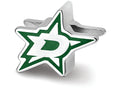 Logoart 925 Sterling Silver Dallas Stars d On Star Enameled Extruded Logo Bead