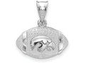 Logoart 925 Sterling Silver The University Of Iowa Football Pendant