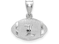 Logoart 925 Sterling Silver University Of Louisville Football Pendant