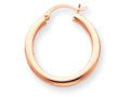 FJC Finejewelers 14k Rose Gold 3mm Hoop Earrings