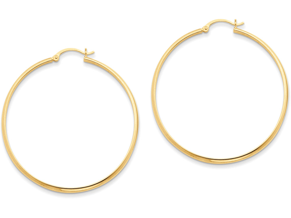 FJC Finejewelers 14k Yellow Gold Polished Hoop Earrings