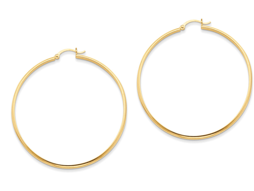 FJC Finejewelers 14k Yellow Gold Polished Hoop Earrings