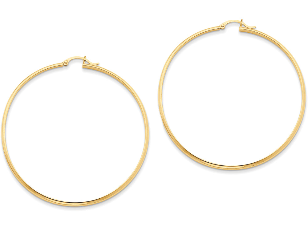 FJC Finejewelers 14k Yellow Gold Polished Hoop Earrings