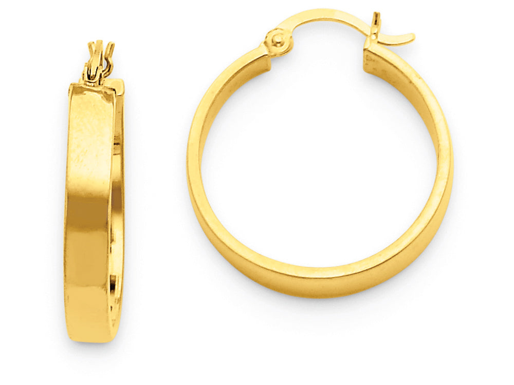 FJC Finejewelers 14k Yellow Gold Polished Hoop Earrings