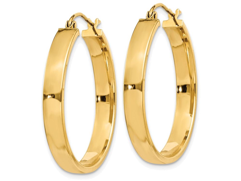 FJC Finejewelers 14k Yellow Gold Polished Hoop Earrings