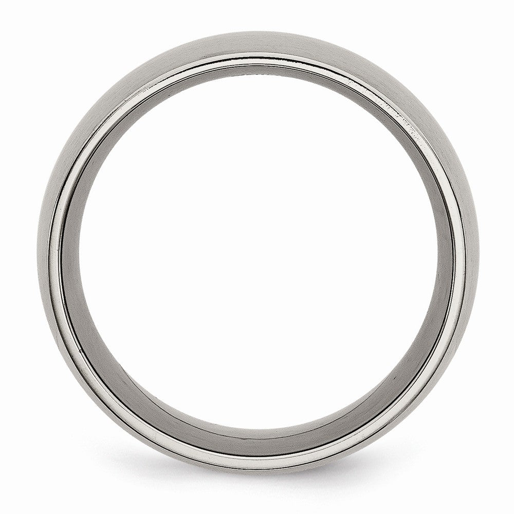 Chisel Titanium 12mm Brushed Wedding Band