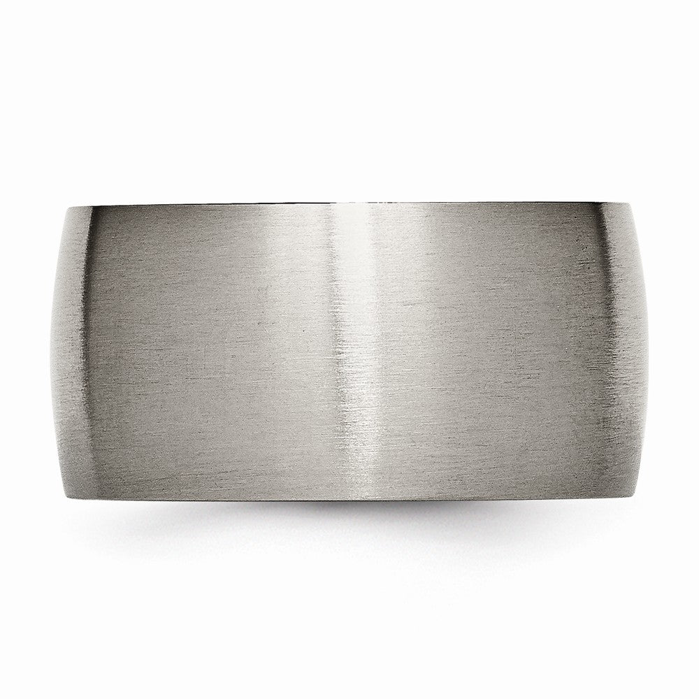 Chisel Titanium 12mm Brushed Wedding Band