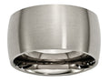 Chisel Titanium 12mm Brushed Wedding Band