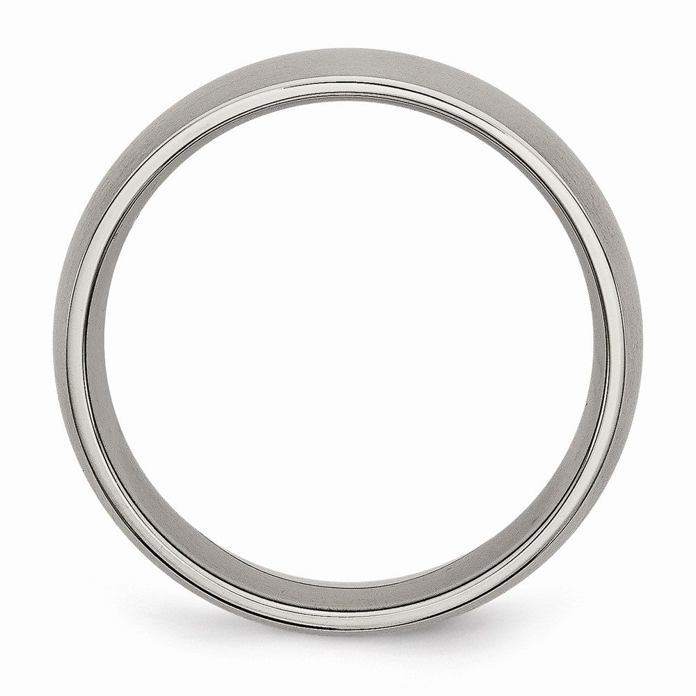 Chisel Titanium 7mm Brushed Wedding Band
