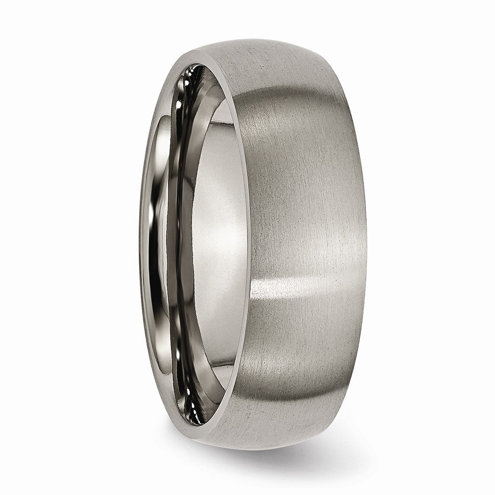 Chisel Titanium 7mm Brushed Wedding Band