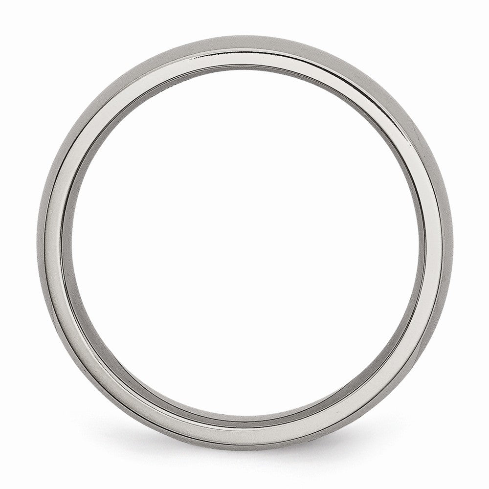 Chisel Titanium 5mm Polished Wedding Band
