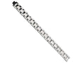Chisel Titanium Polished Bracelet - 8.5 inches