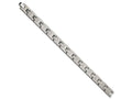 Chisel Titanium Brushed and Polished Bracelet - 8.75 inches