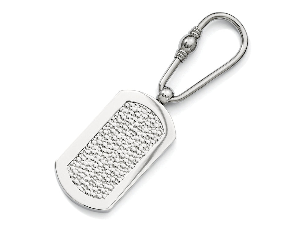 Chisel TBK100 Titanium  Pebble Textured Key-Ring