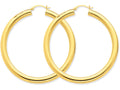 FJC Finejewelers 14k Yellow Gold Polished 5mm Tube Hoop Earrings