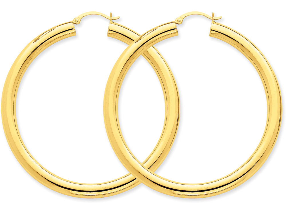 FJC Finejewelers 14k Yellow Gold Polished 5mm Tube Hoop Earrings